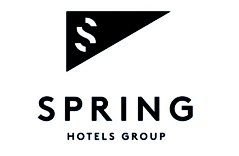Logotipo del cliente de Luxcambra con nombre Spring hotels